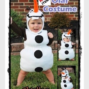 Baby Olaf costume size 12 mos.